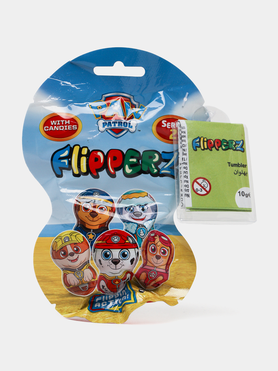 Игрушка с конфетами Flipperz неваляшка, щенячий патруль, 10 г купить по ...