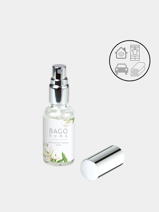 Tabiiy xushbo'y diffuzor BAGO home, 50 ml + sprey 30 ml, uy uchun