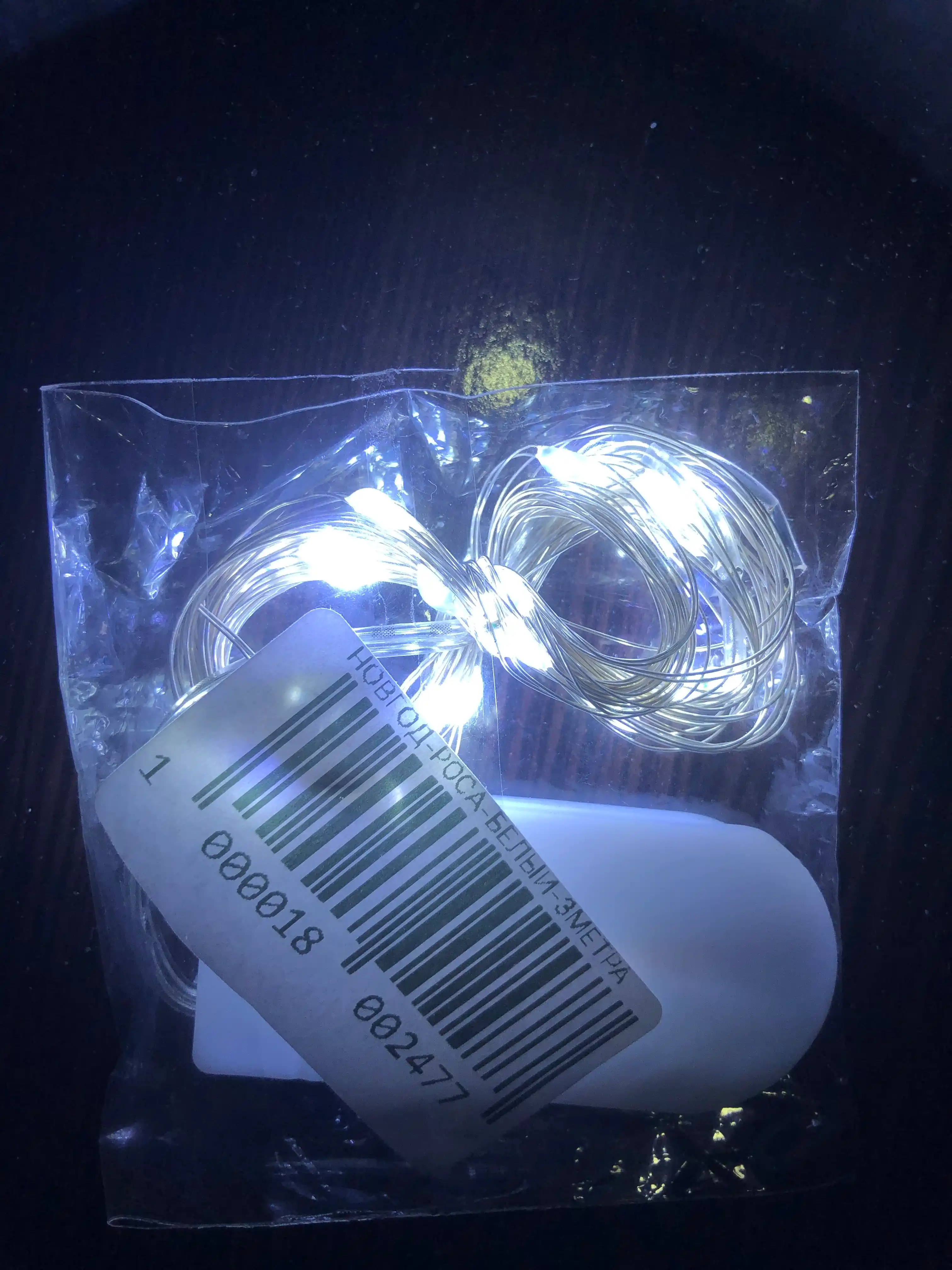 LED gulchambar bir tomchi shudring, ichki diyot, sovg'alar uchun bezak, 3 metr
