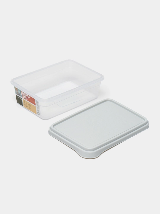 Контейнер для продуктов, для холодильника или микроволновки, Plast Team Bergen