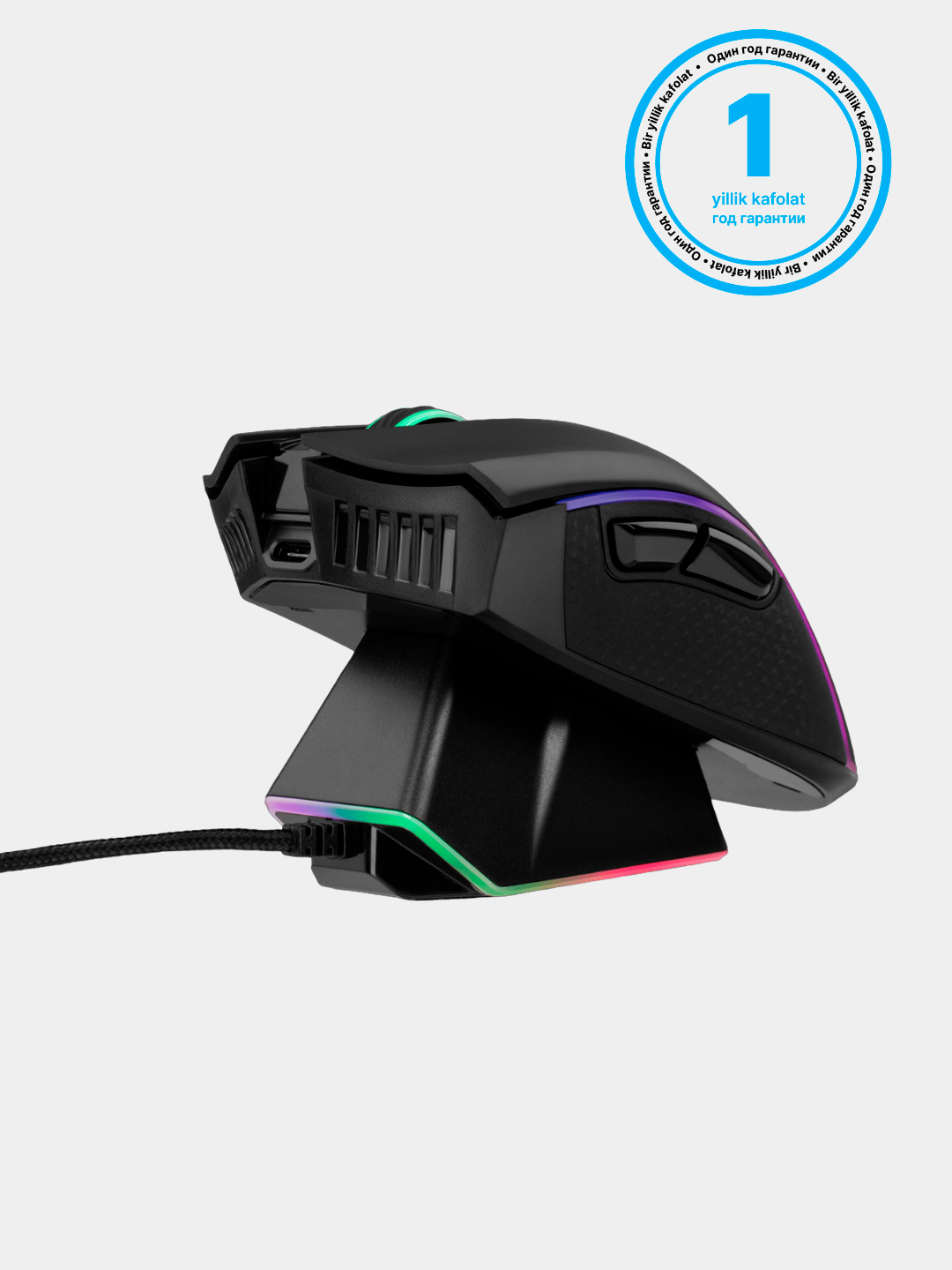 Беспроводная игровая мышка 2E Gaming MG340 WL, с RGB-подсветкой, 2E ...