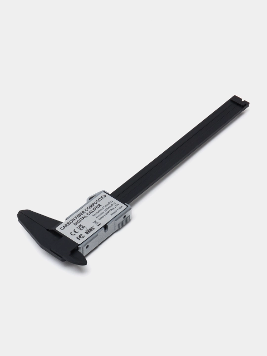 Kaliper elektron raqamli LCD displeyli chuqurlik o'lchagich funktsiyasi bilan, 150 mm