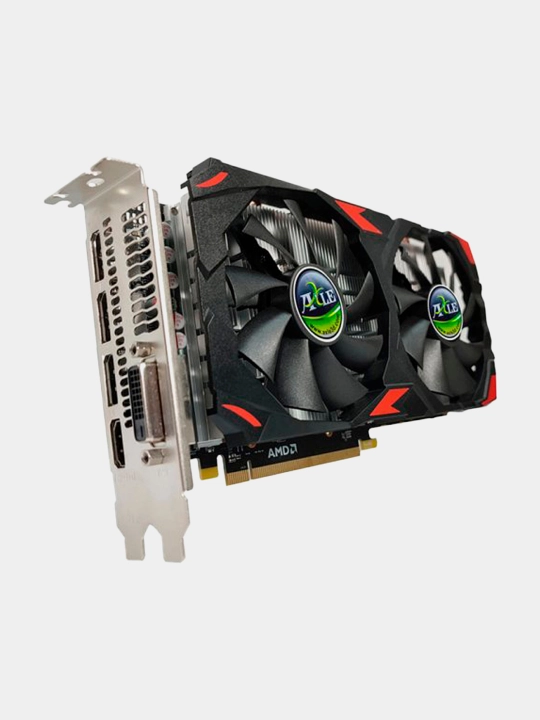 Игровая видеокарта AXLE RX 580, 8 ГБ, 2048SP, 256Bit, GDDR5, для ПК, HDMI, DP