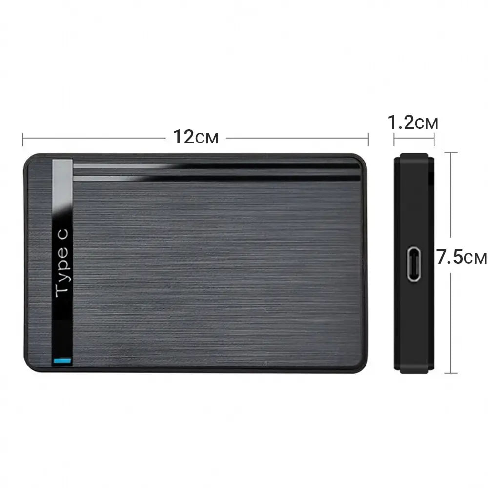 SSD HDD USB 3.1 Tye-C 6Гб/с SATA Внешний корпус для жестких дисков и ...