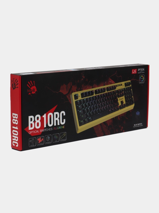 Игровая клавиатура Bloody B810RC Blue Optical Switch