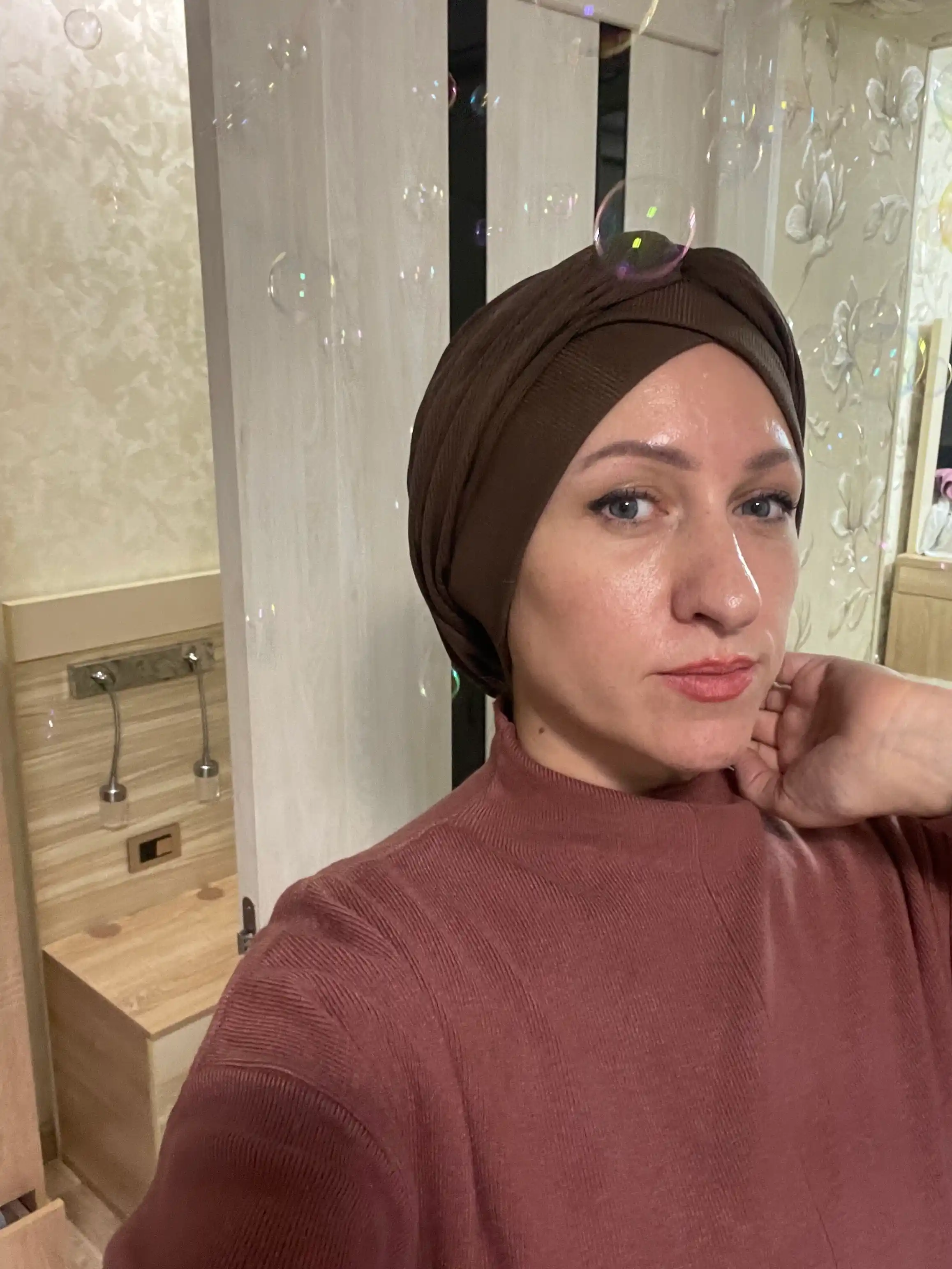 Ayollar sallasi tayyor, bosh kiyim, ro`mol, trikotaj, salla, hijob, do`ppi,