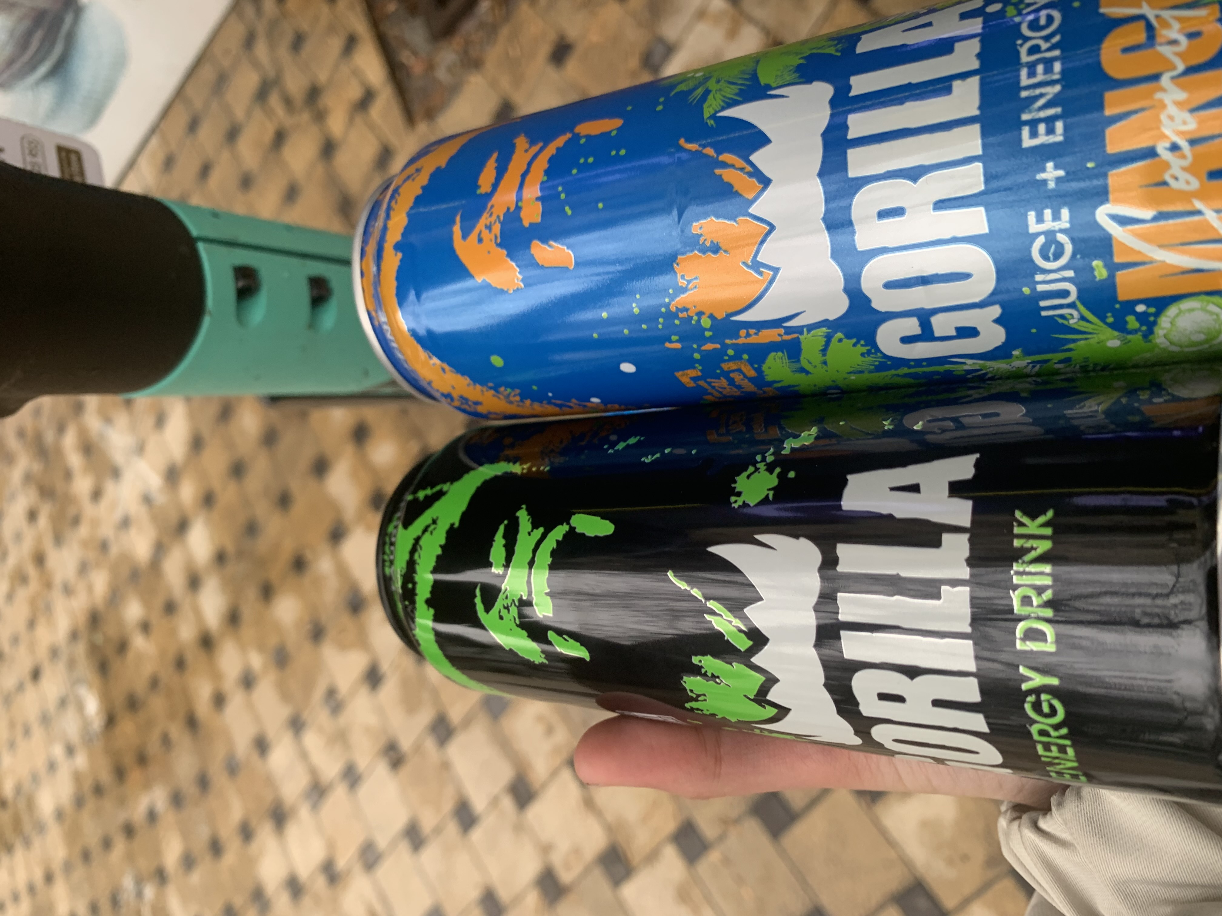 Energetik ichimlik Gorilla, 450 ml, KZ