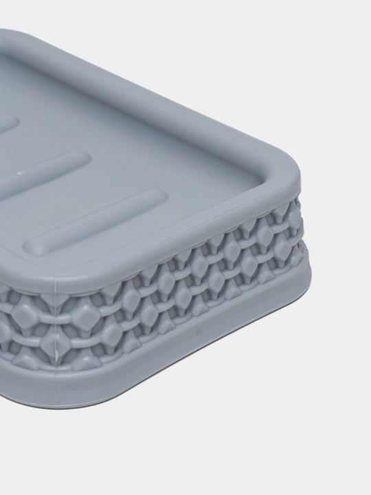 Plastik sovun idishi, turli xil ranglar Plast Team, 130 * 90 * 30 mm