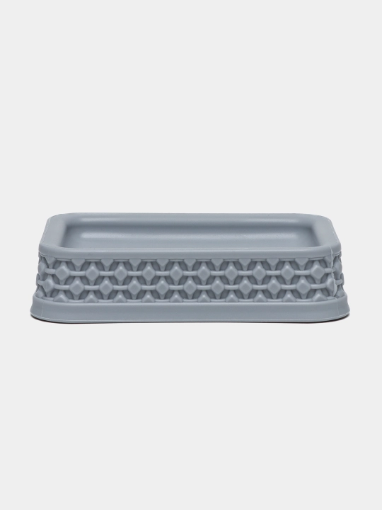 Plastik sovun idishi, turli xil ranglar Plast Team, 130 * 90 * 30 mm