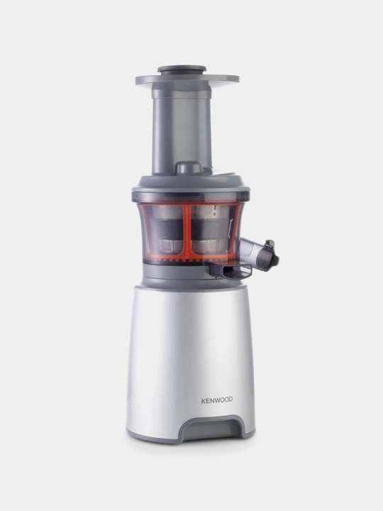 Соковыжималка шнековая Kenwood PureJuice JMP601SI Slow Press 150 Вт с насадкой для сорбета