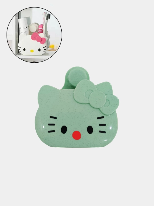 Держатель для зубных щеток и пасты в виде котенка Hello Kitty
