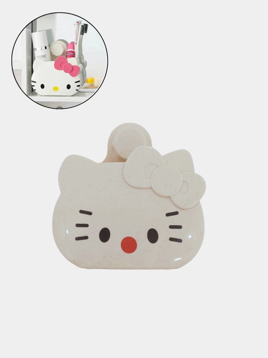 Держатель для зубных щеток и пасты в виде котенка Hello Kitty