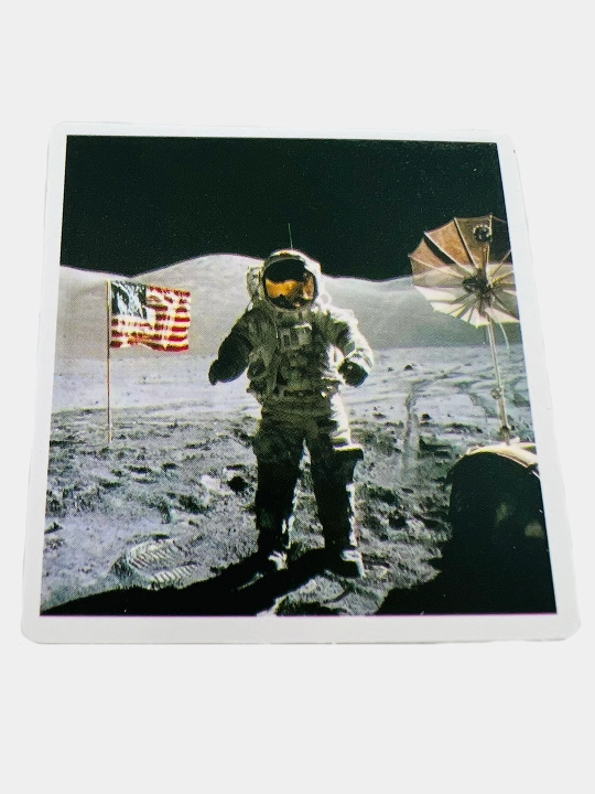 Наклейки, стикеры "Космонавт, ракета, планеты, космос, NASA, луна, галактика"