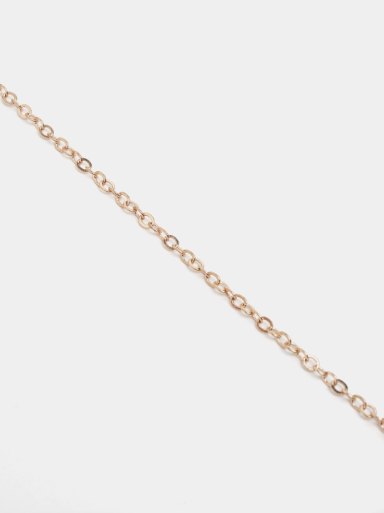 Кольцо цепочка с бабочкой