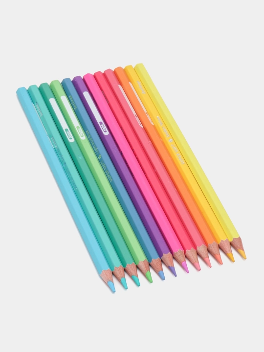 Rangli pastel qalamlar Berlingo "SuperSoft. Pastel", 12 rang