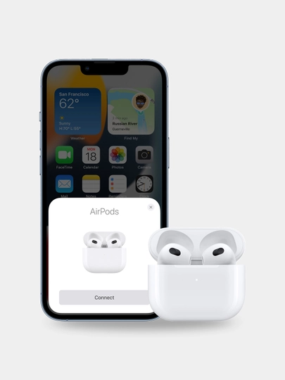 Simsiz quloqchinlar Pods 3 + g'ilof sovg'a, iOS va Android uchun 4