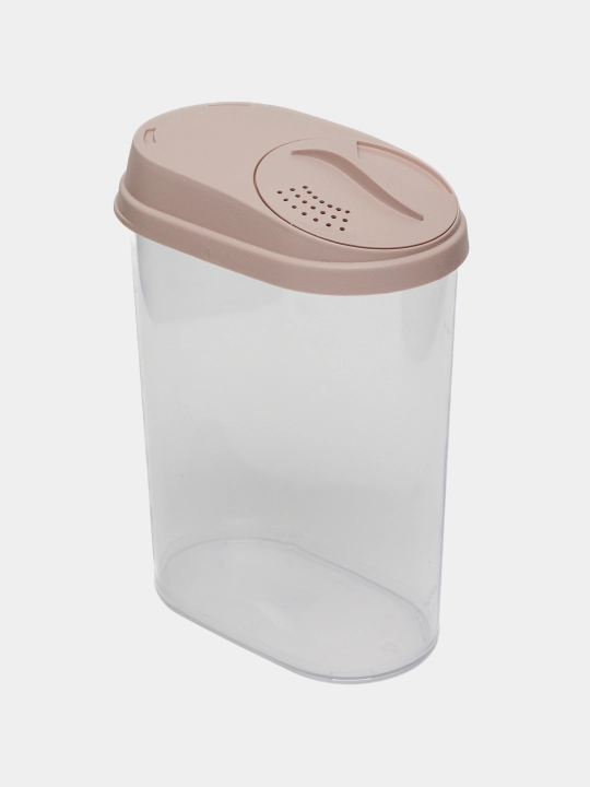 Spin&Clean Vogue dispenser qopqoqli kukun konteyneri, 1.6 litr