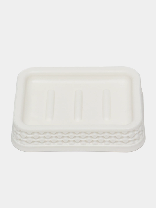 Plastik sovun idishi, turli xil ranglar Plast Team, 130 * 90 * 30 mm - 