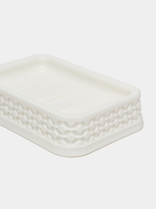Plastik sovun idishi, turli xil ranglar Plast Team, 130 * 90 * 30 mm