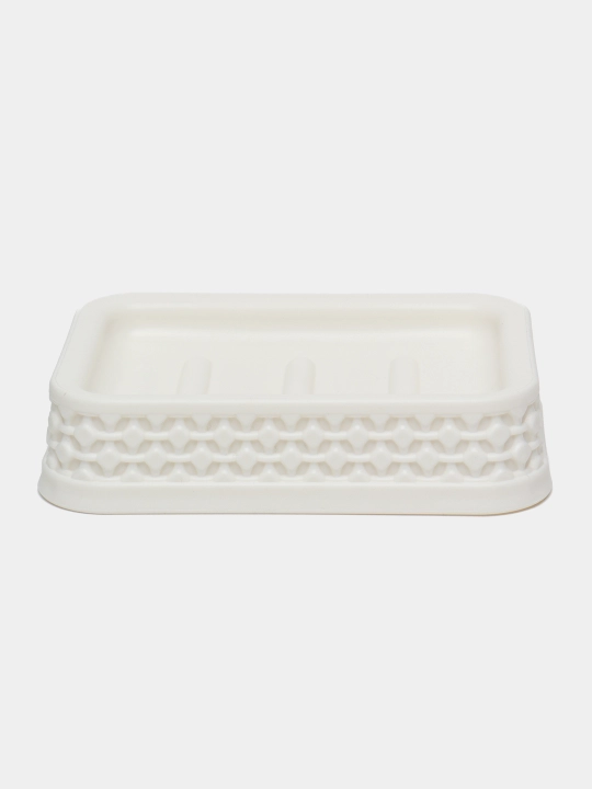 Plastik sovun idishi, turli xil ranglar Plast Team, 130 * 90 * 30 mm