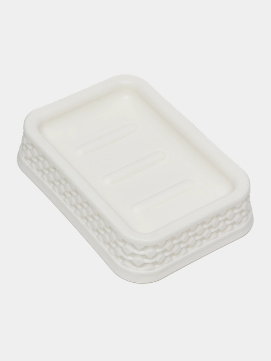 Plastik sovun idishi, turli xil ranglar Plast Team, 130 * 90 * 30 mm