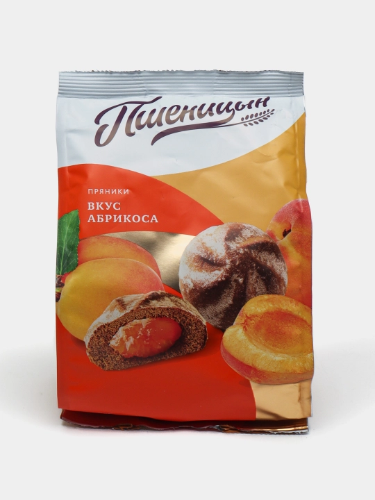 Пряники "Пшеницын", со вкусом абрикоса, 200 гр - 