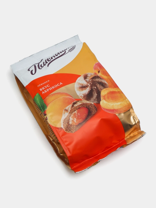 Пряники "Пшеницын", со вкусом абрикоса, 200 гр