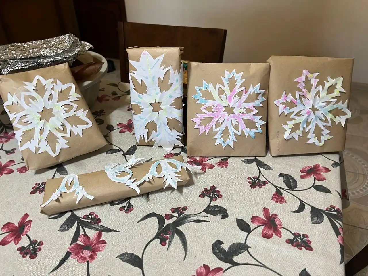 Крафт бумага для упаковки и творчества А3
