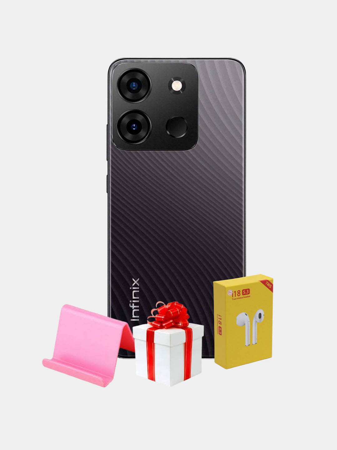 Смартфон Infinix SMART 7 HD, 4/64 ГБ + Bluetooth наушник TWS i18 купить ...