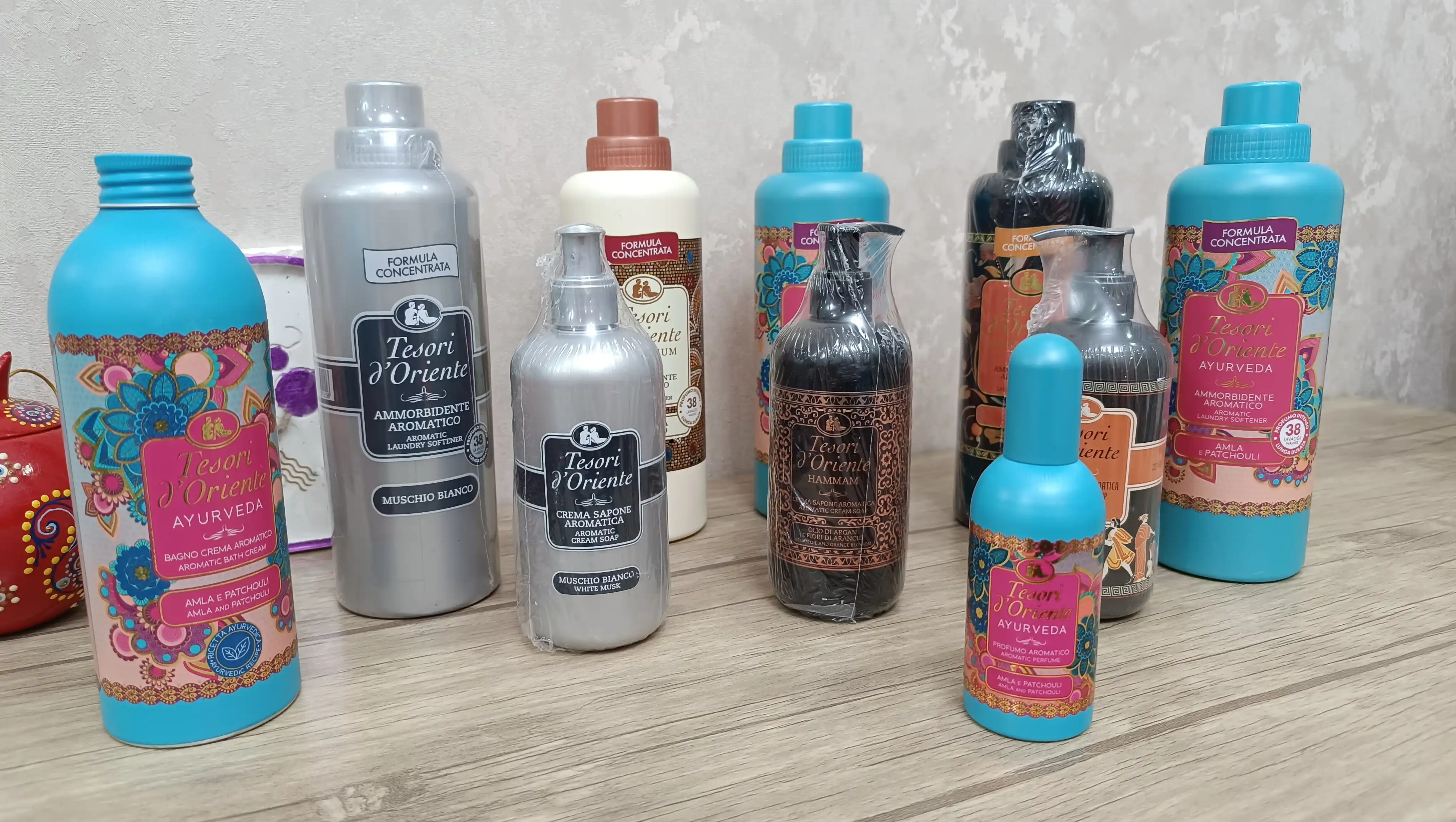Гель для душа Tesori d’Oriente Ayurveda, масло амлы и пачули, 500 мл