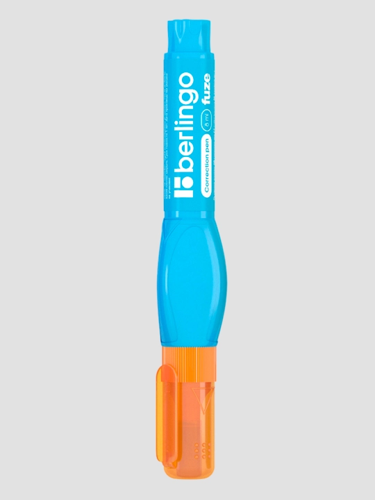 Berlingo "Fuze" korrektor qalam, 8 ml, assorti