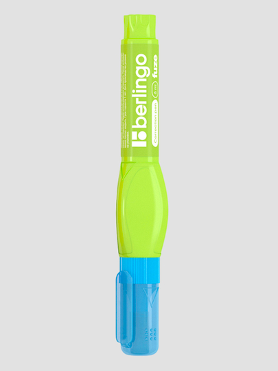 Berlingo "Fuze" korrektor qalam, 8 ml, assorti