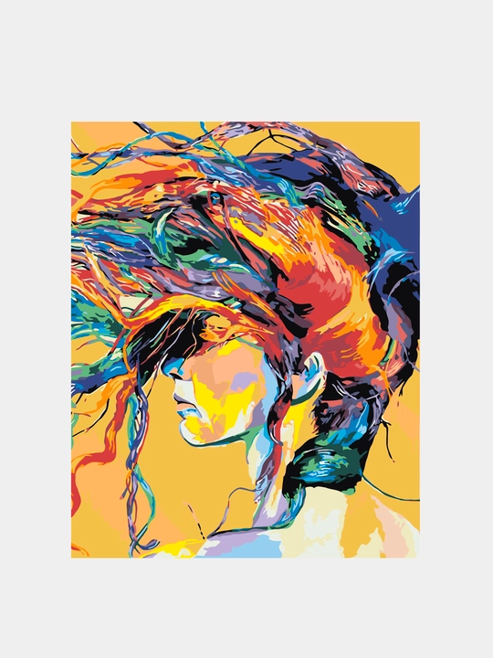 Картина ARTERY, рисование по номерам, девушки, 40 * 50 см - 