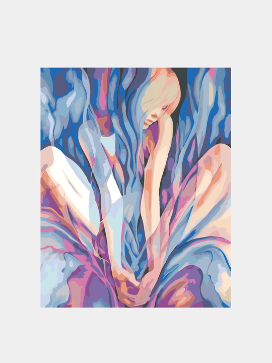Картина ARTERY, рисование по номерам, девушки, 40 * 50 см - 
