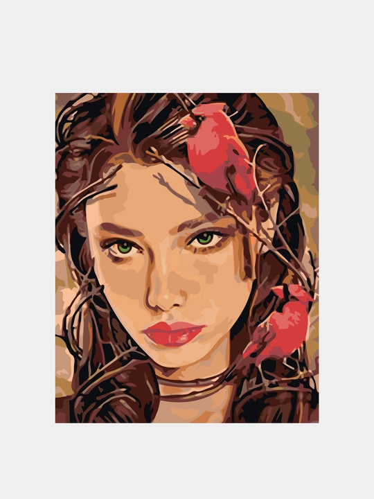 Картина ARTERY, рисование по номерам, девушки, 40 * 50 см - 