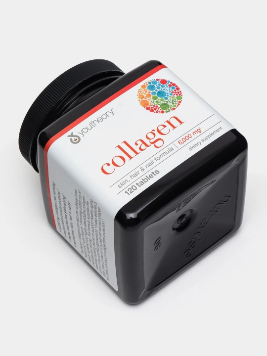 Коллаген Youtheory США таблетки с витамином C, Collagen, 1000 мг