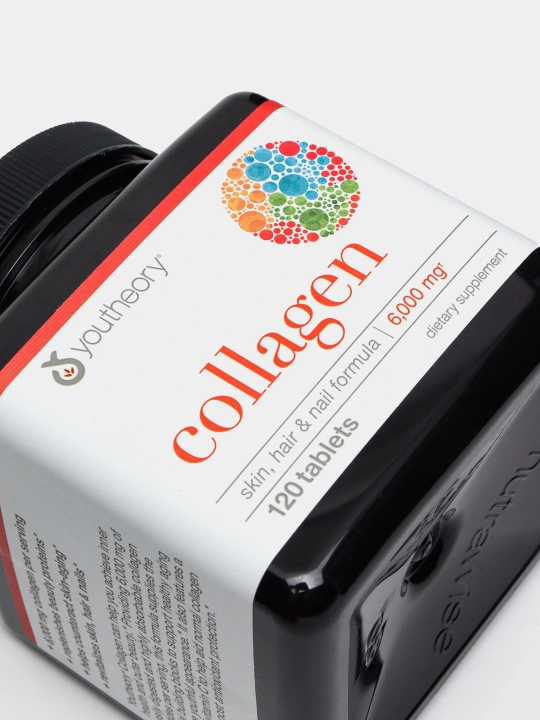 Коллаген Youtheory США таблетки с витамином C, Collagen, 1000 мг