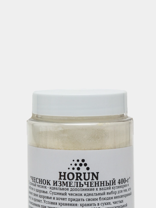 Чеснок сушеный молотый от HORUN, 400-г