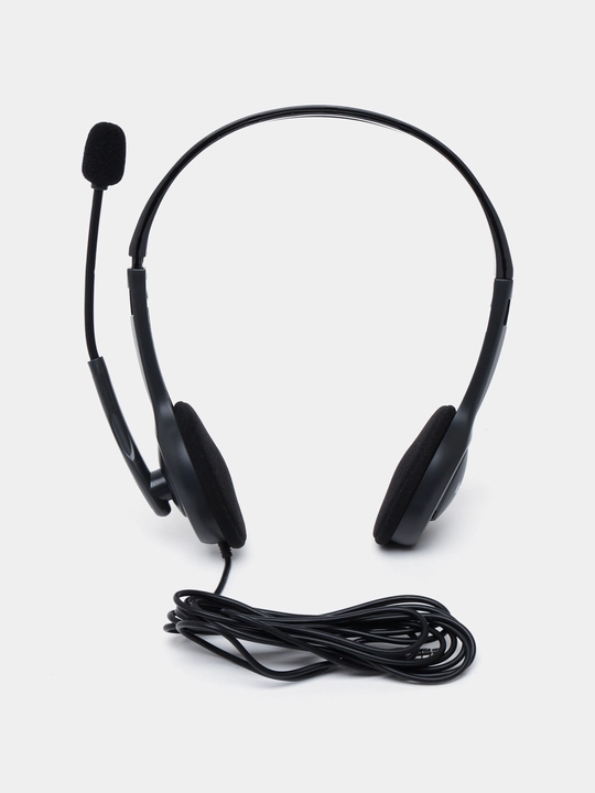 Logitech h111 minigarnituralari, call Center uchun kompyuter minigarnituralari