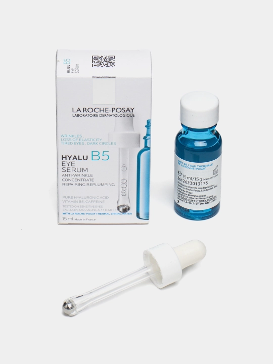 LA ROCHE-POSAY HYALU B5 Концентрированная сыворотка для контура глаз против морщин, 15 мл