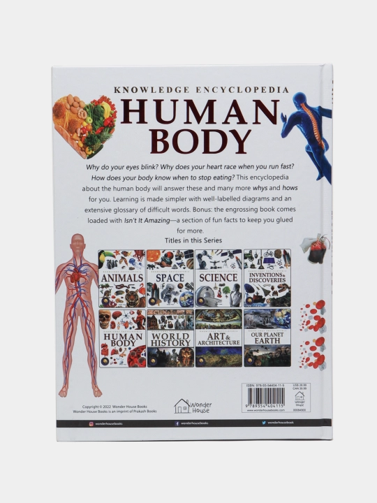 Knowledge Encyclopedia Animals, Inventions Discoveries, Human Body