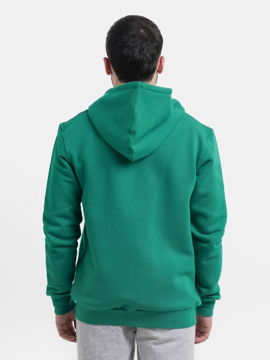 Зип толстовка с капюшоном, унисекс, из хлопка XS-3XL