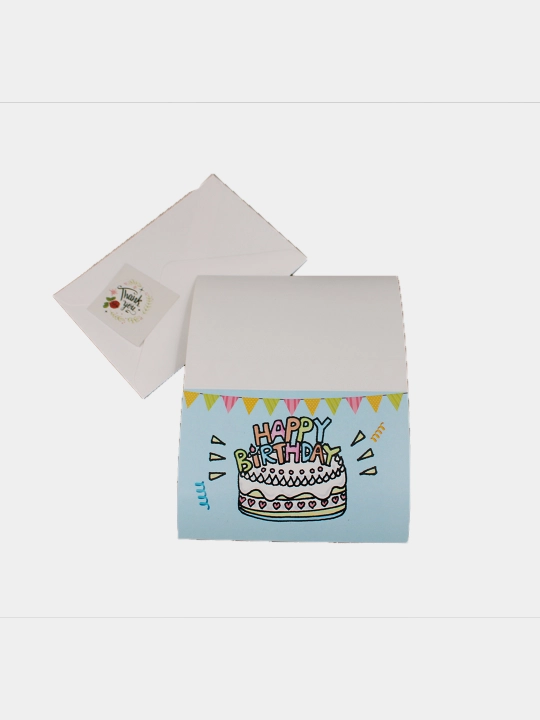 Tabriklash konvertlari-postkarta - 