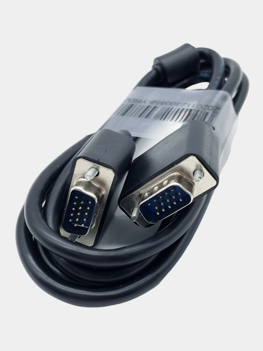 Кабель VGA для монитора компьютера, проектора, ноутбука, 1.5 м - 