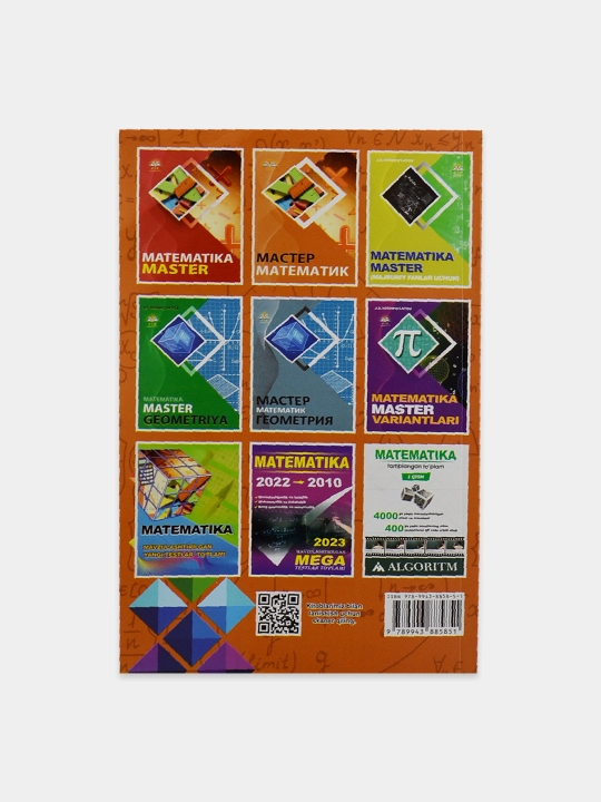 Matematika — Start, Master, mavzulashtirilgan testlar va abituriyentlar qo‘llanmalari