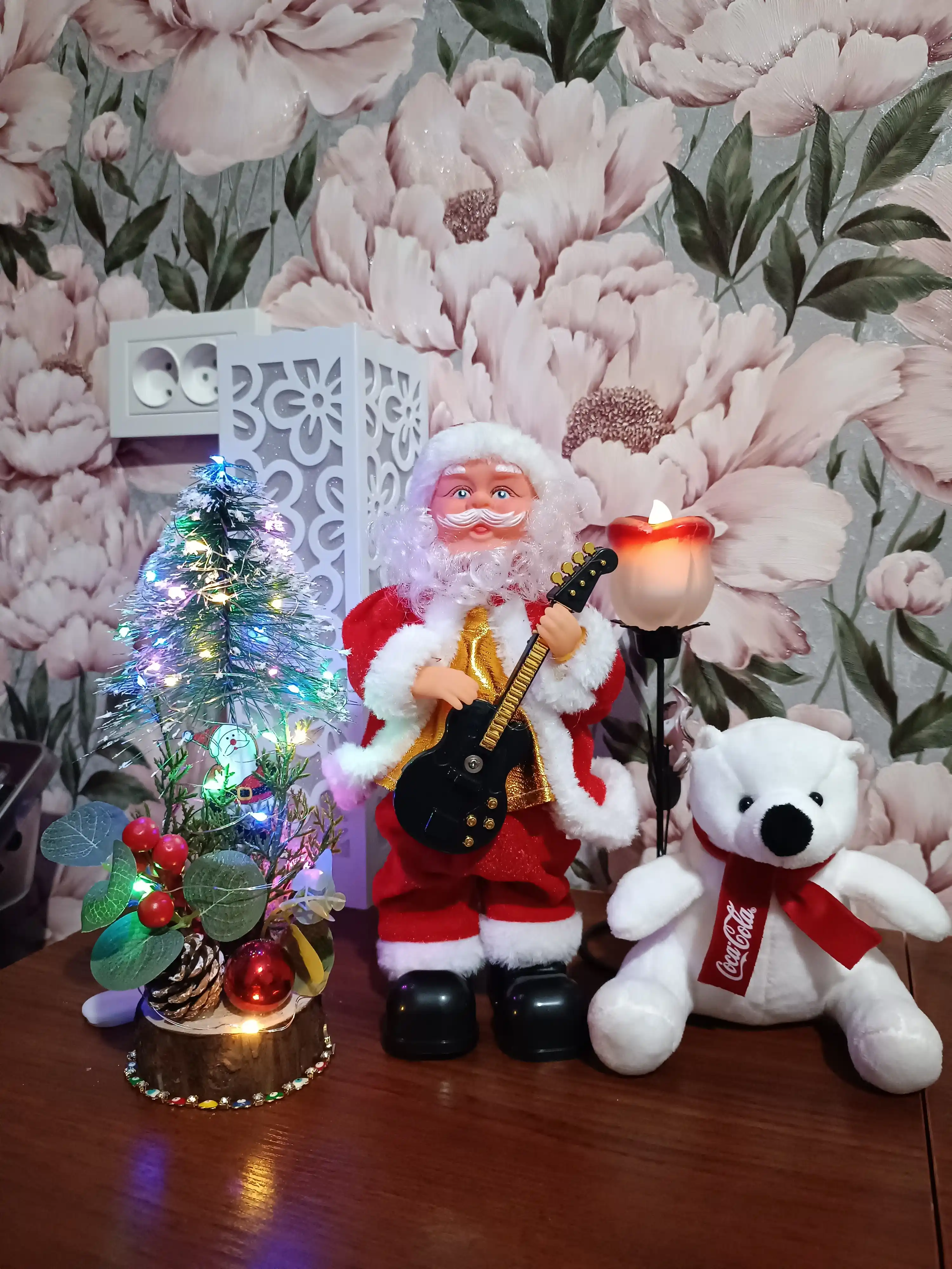 LED gulchambar bir tomchi shudring, ichki diyot, sovg'alar uchun bezak, 3 metr