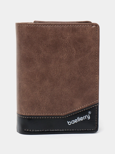 Кошелек мужской baellerry, вертикальный, 3246 combi