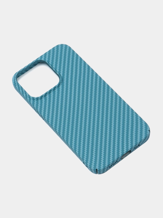 Karbonli g'ilof iPhone X, XR, 11, 12, 13, 14, 15, 16, mini, Pro, Pro Max uchun, qattiq