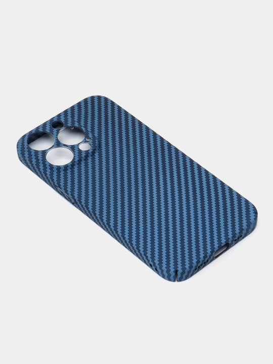 Карбоновый чехол для iPhone X, XR, 11, 12, 13, 14, 15, 16, mini, Pro, Pro Max, жесткий