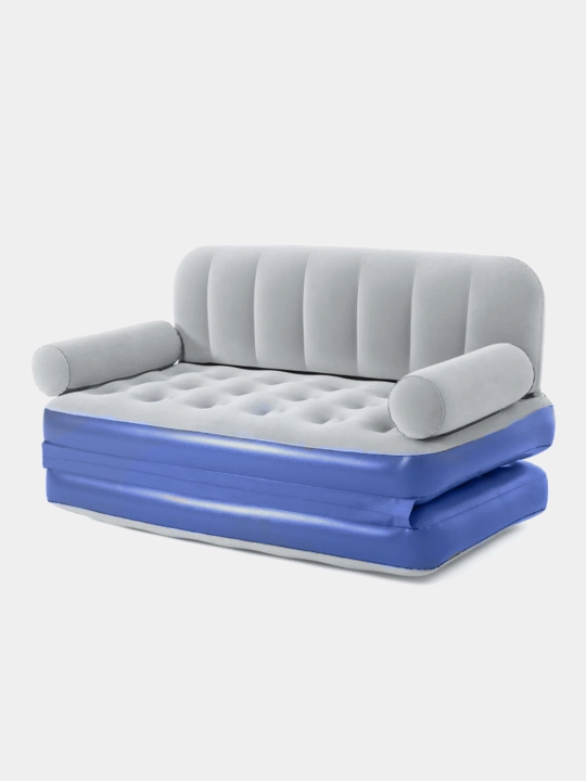 O'rnatilgan nasosli shishiriladigan divan,Bestway Multi-Max 75079, 188 x 152 x 64 sm - 